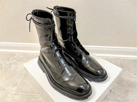 Dior homme FW07 combat boots 